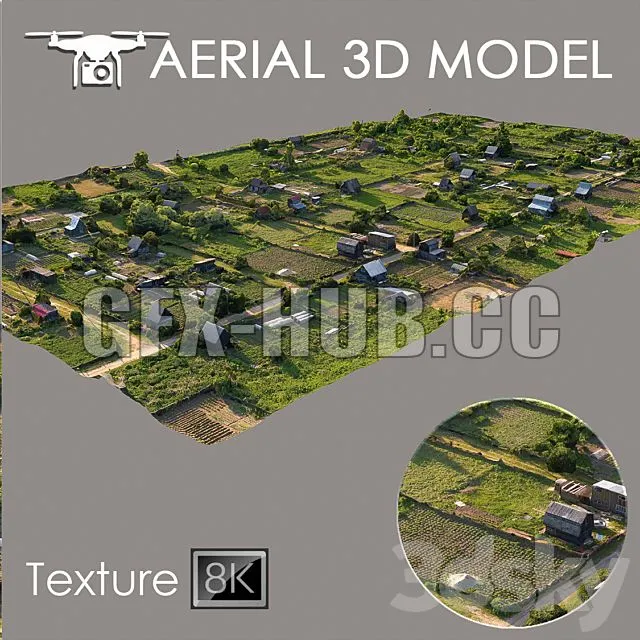 FURNITURE 3D MODELS – Aerial scan 16