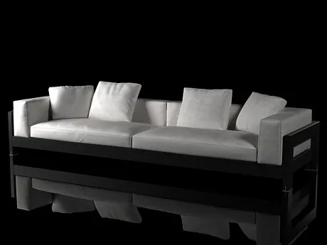 FURNITURE 3D MODELS – Alison Black sofa 320