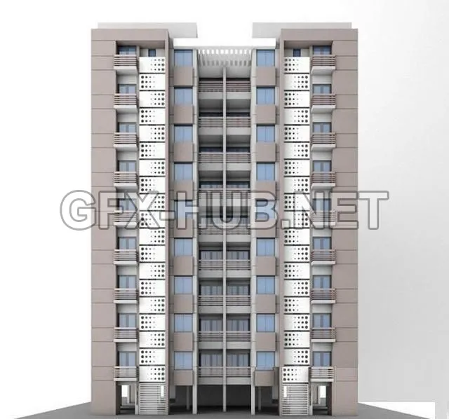 FURNITURE 3D MODELS – Appartment highrise indian