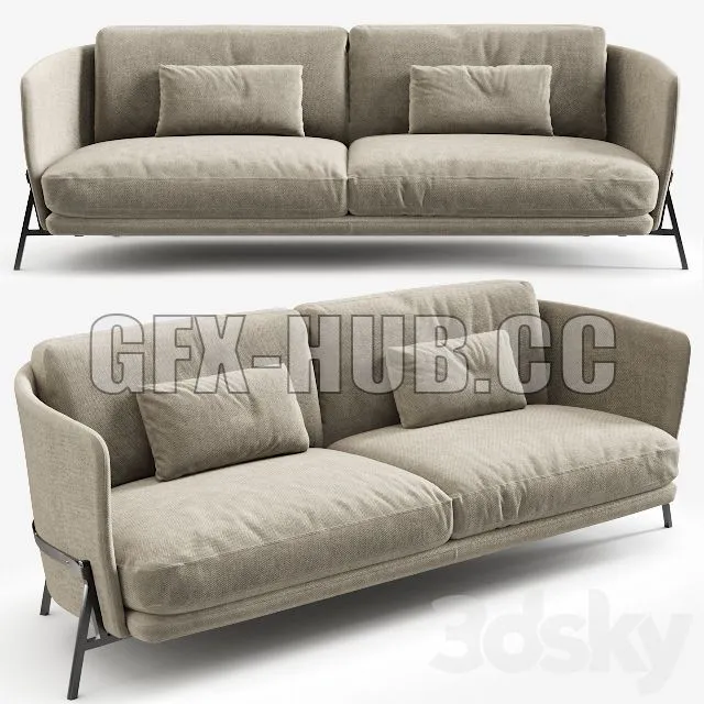 FURNITURE 3D MODELS – Arflex CRADLE Sofa