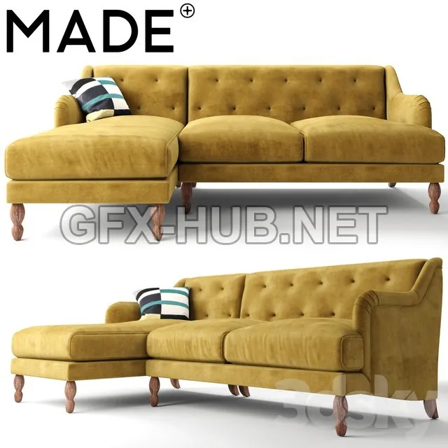 FURNITURE 3D MODELS – Ariana sofa by MADE