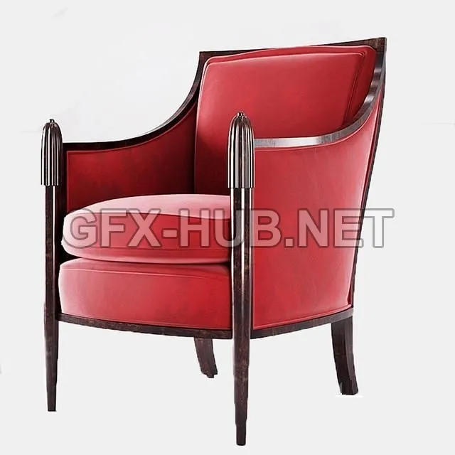 FURNITURE 3D MODELS – Armchair Anthropologue Classic