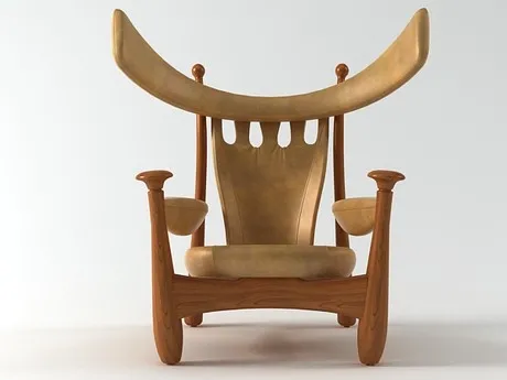 FURNITURE 3D MODELS – Aspas armchair 1962