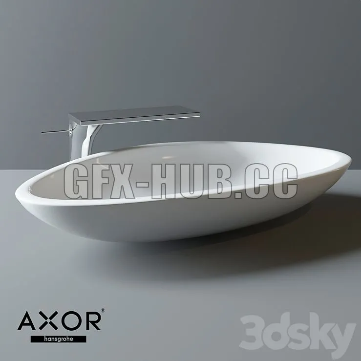 FURNITURE 3D MODELS – Axor Massaud washbasin