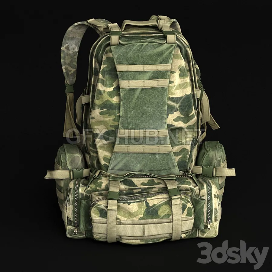 FURNITURE 3D MODELS – Backpack