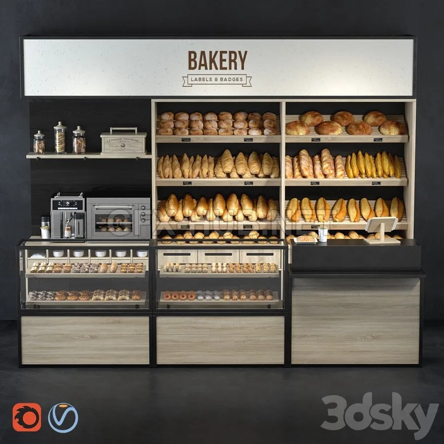 FURNITURE 3D MODELS – Bakery
