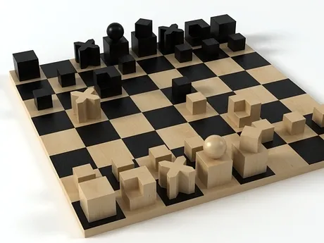 FURNITURE 3D MODELS – Bauhaus chess pieces