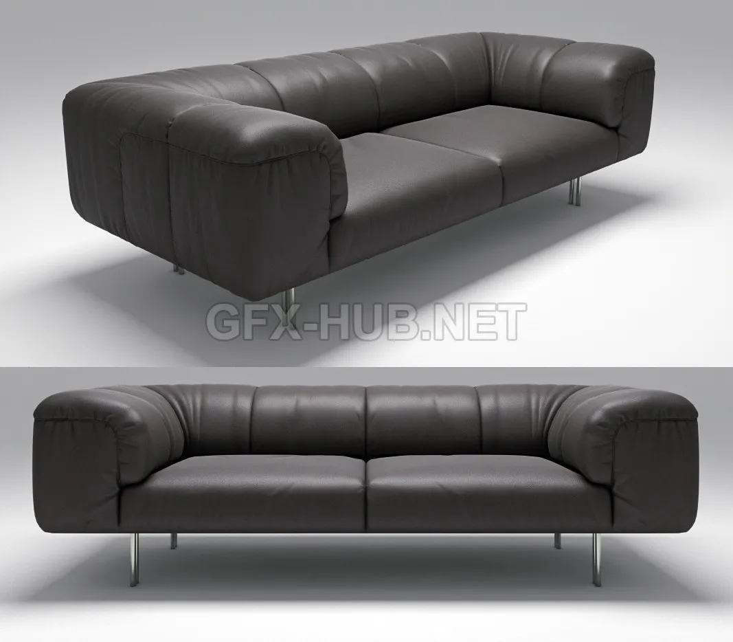 FURNITURE 3D MODELS – Bebop Modern Sofa