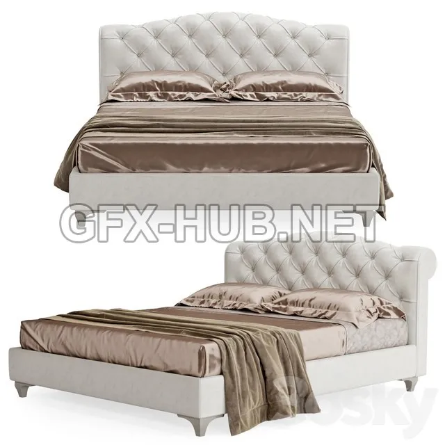 FURNITURE 3D MODELS – Bedding Whishes Bed