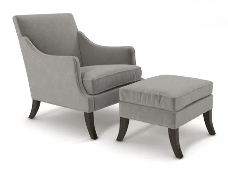FURNITURE 3D MODELS – Bernie Lounge Chair