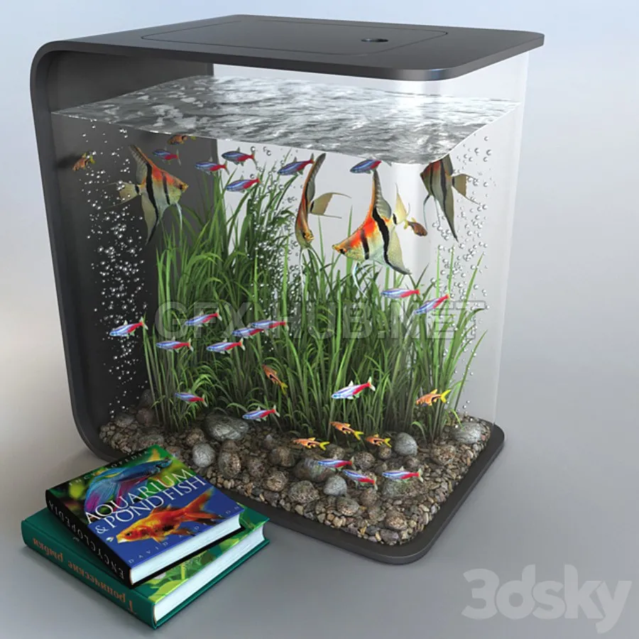 FURNITURE 3D MODELS – BiOrb 15L Flow Aquarium