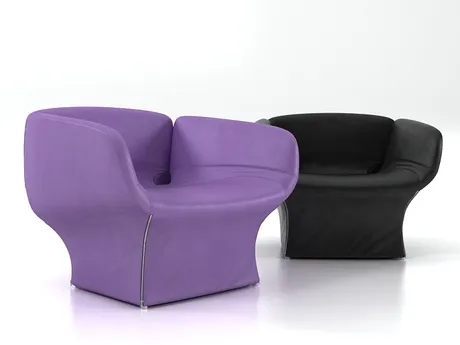 FURNITURE 3D MODELS – Bloomy armchair