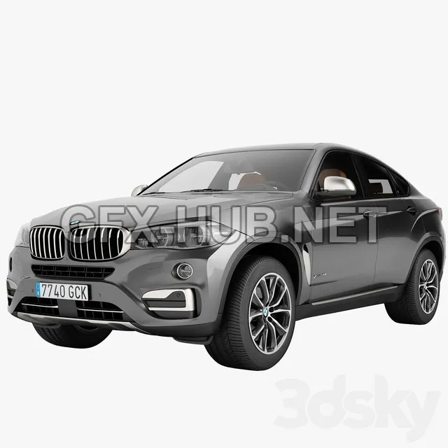 FURNITURE 3D MODELS – BMW X6 xDrive50i