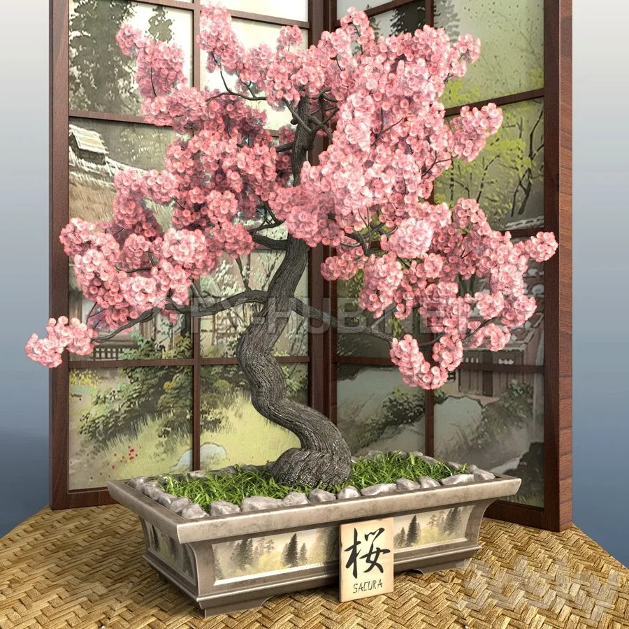 FURNITURE 3D MODELS – Bonsai 1 Sakura