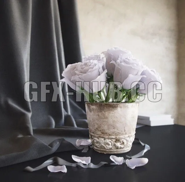 FURNITURE 3D MODELS – Bouquet of flowers