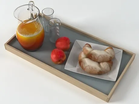 FURNITURE 3D MODELS – Breakfast Set