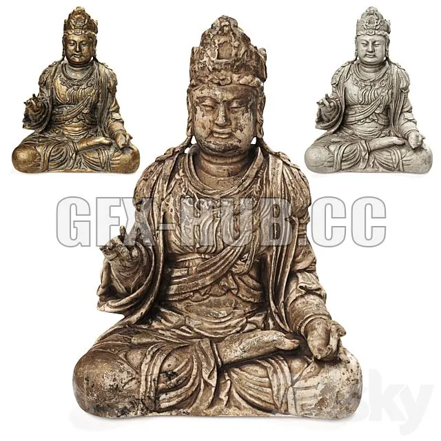 FURNITURE 3D MODELS – Buddha Bodhisattva Chinese