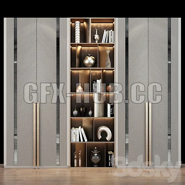 FURNITURE 3D MODELS – Cabinet Furniture 0362