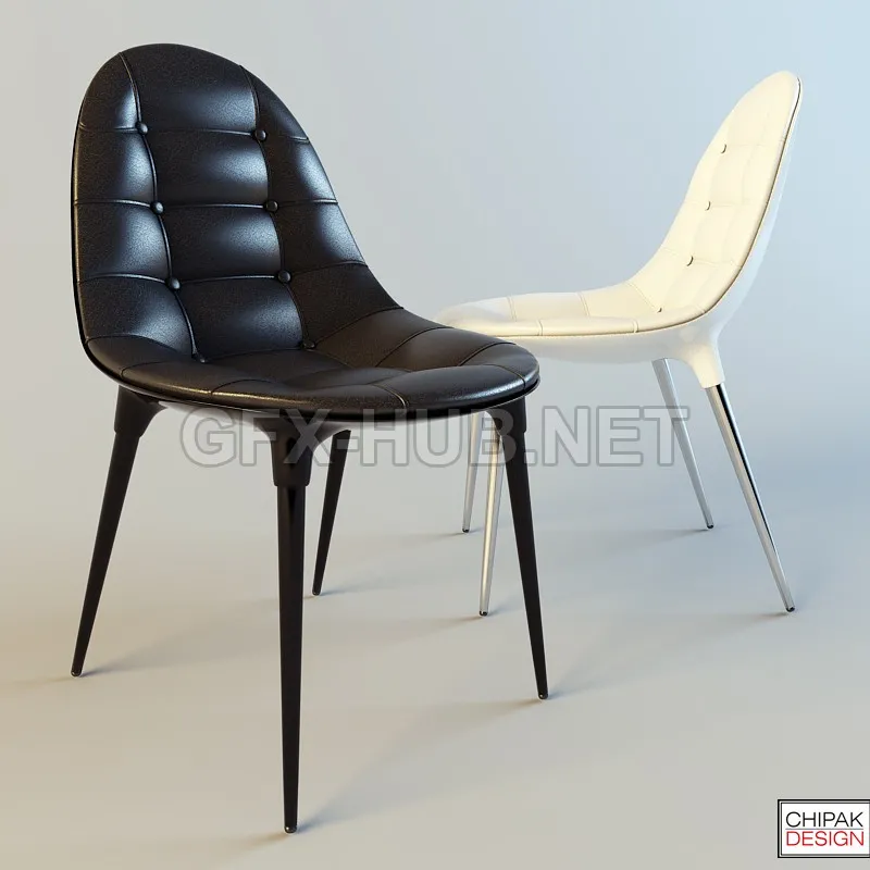 FURNITURE 3D MODELS – CAPRICE (Cassina) by Philippe Starck Extras