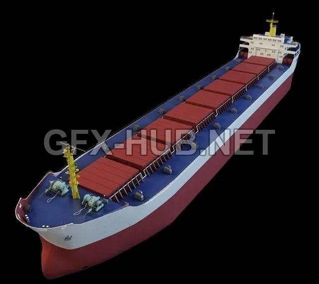 FURNITURE 3D MODELS – Cargo ship