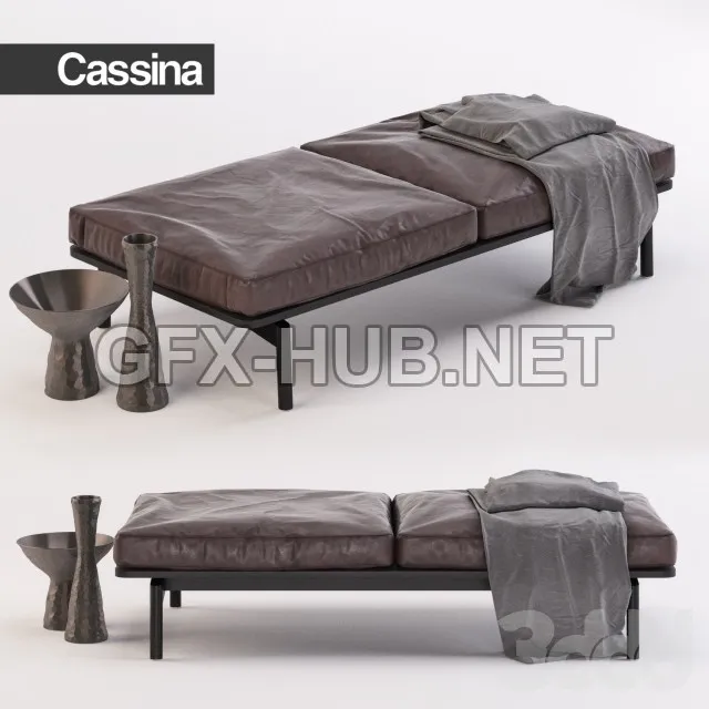 FURNITURE 3D MODELS – Cassina 288 0727 Sled