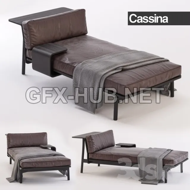 FURNITURE 3D MODELS – Cassina 288 10 Sled