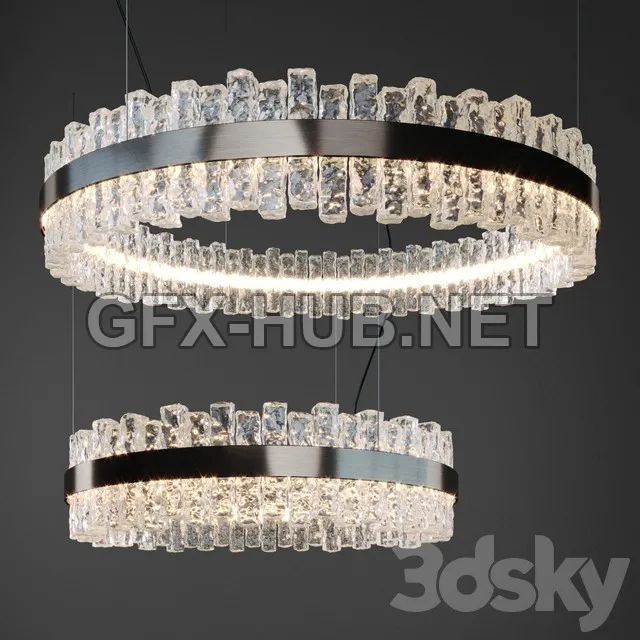 FURNITURE 3D MODELS – Cattelan Italia Phoenix Ceiling lamp Circle