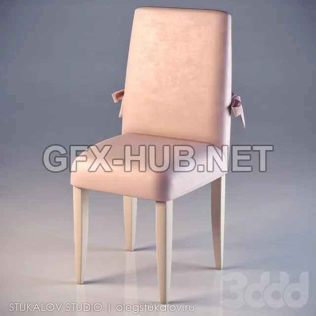 FURNITURE 3D MODELS – Chair Ferretti & Ferretti Happy Night