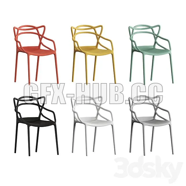 FURNITURE 3D MODELS – Chair Kartell Masters