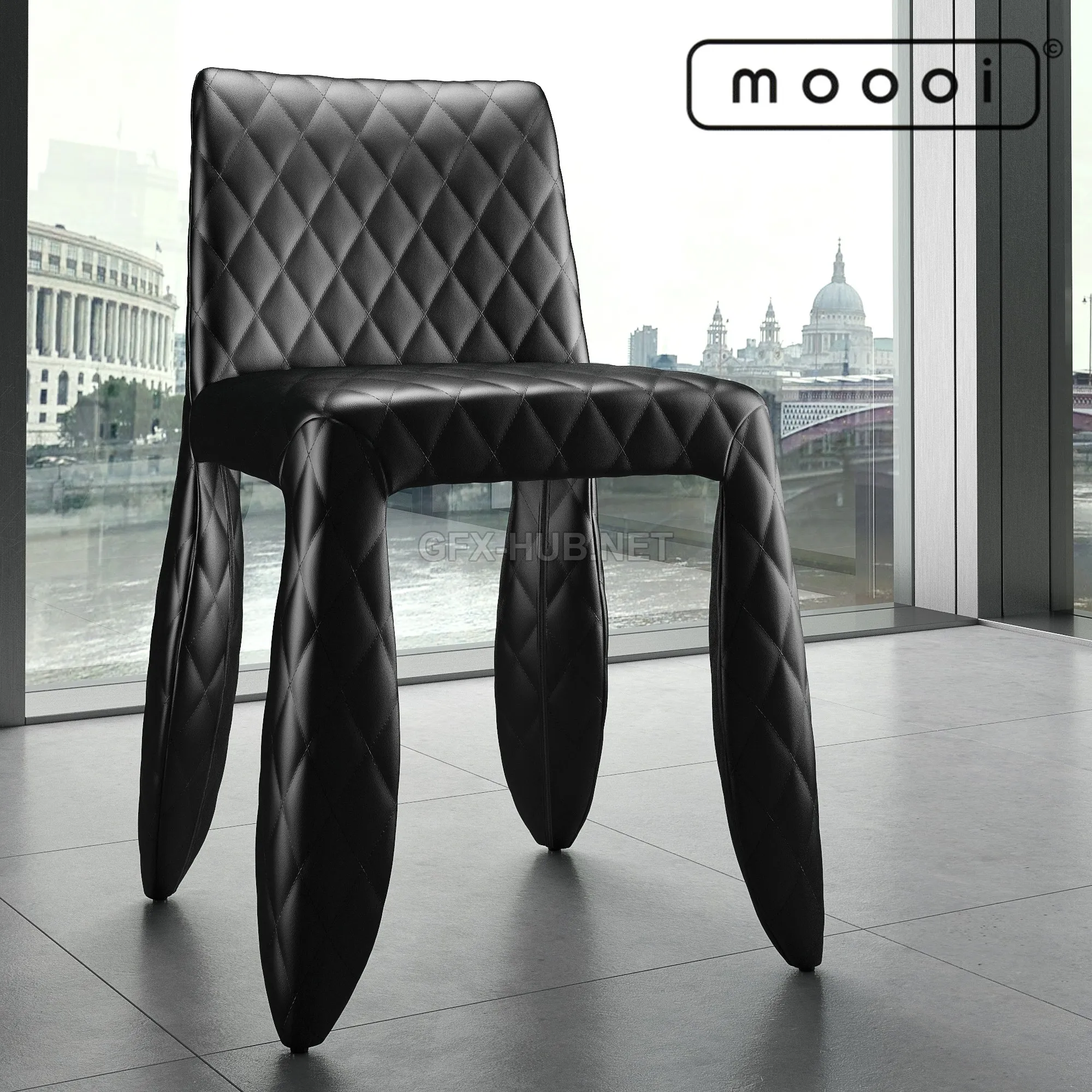 FURNITURE 3D MODELS – Chair Moooi Monster Chair 2