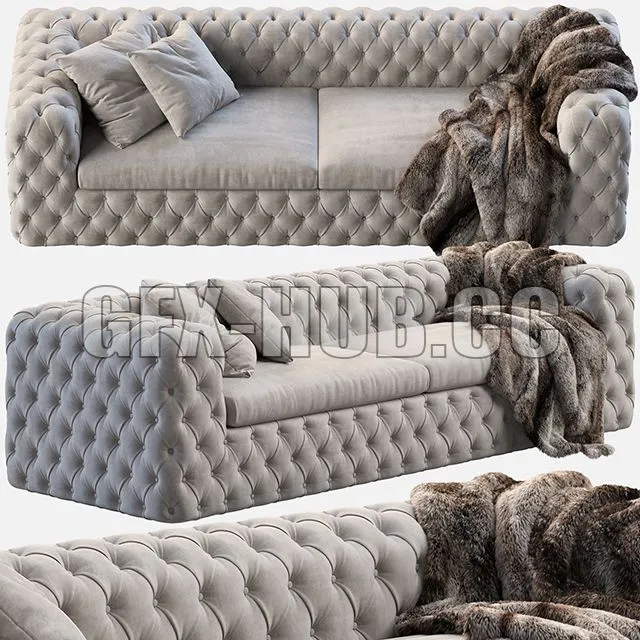 FURNITURE 3D MODELS – Chelsea Sofa DV HOME COLLECTION