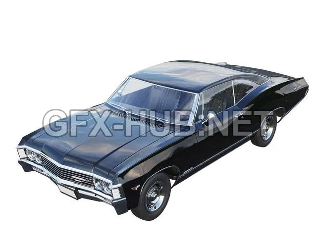 FURNITURE 3D MODELS – Chevrolet impala 67