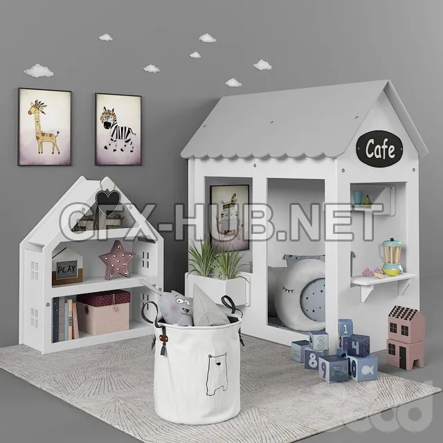 FURNITURE 3D MODELS – Children’s furniture and accessories 46