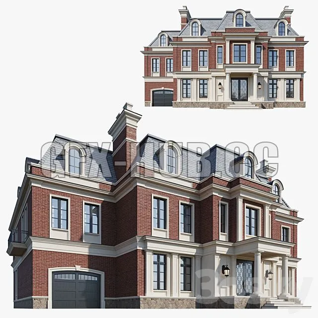 FURNITURE 3D MODELS – Classic House 4