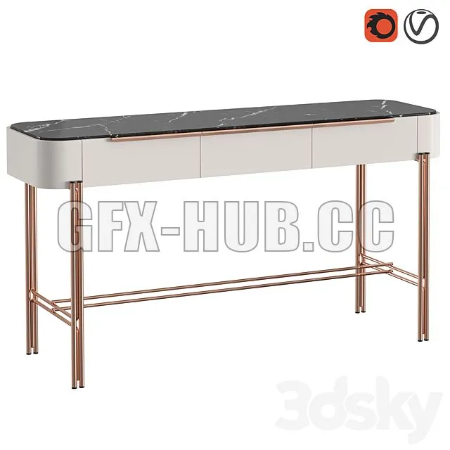 FURNITURE 3D MODELS – Console BAMBOO