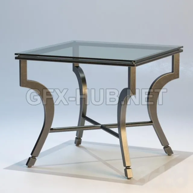FURNITURE 3D MODELS – Corner Lamp Table