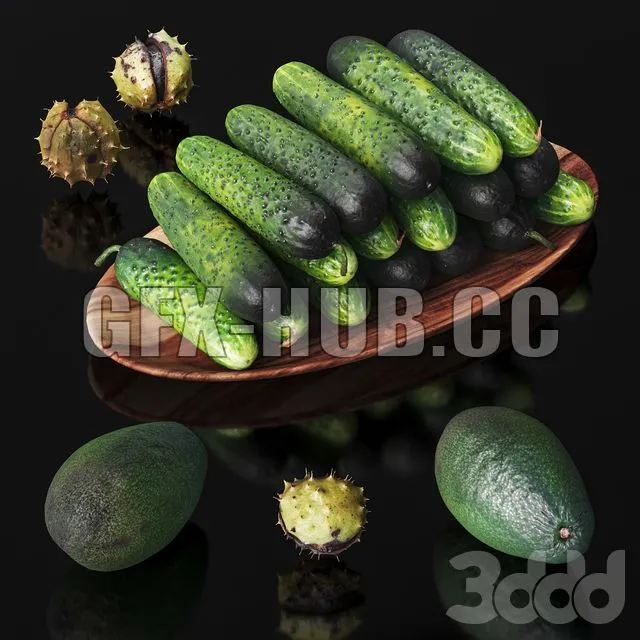 FURNITURE 3D MODELS – Cucumbers Chestnuts and Avocados