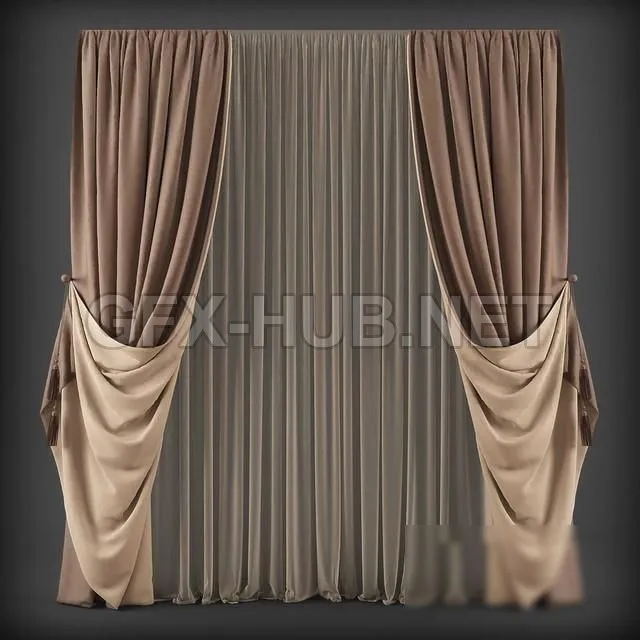 FURNITURE 3D MODELS – Curtains 115