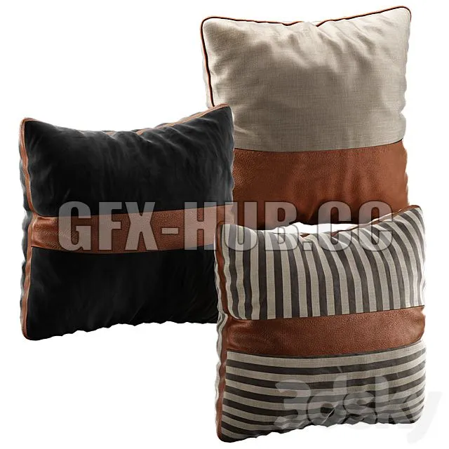 FURNITURE 3D MODELS – Decorative Pillow 35