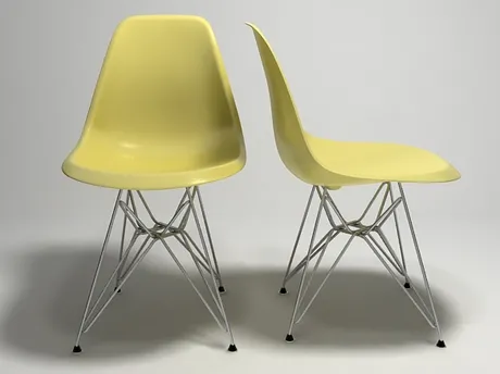 FURNITURE 3D MODELS – Eames Plastic Chair DSR