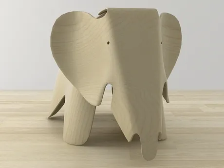 FURNITURE 3D MODELS – Eames Plywood Elephant