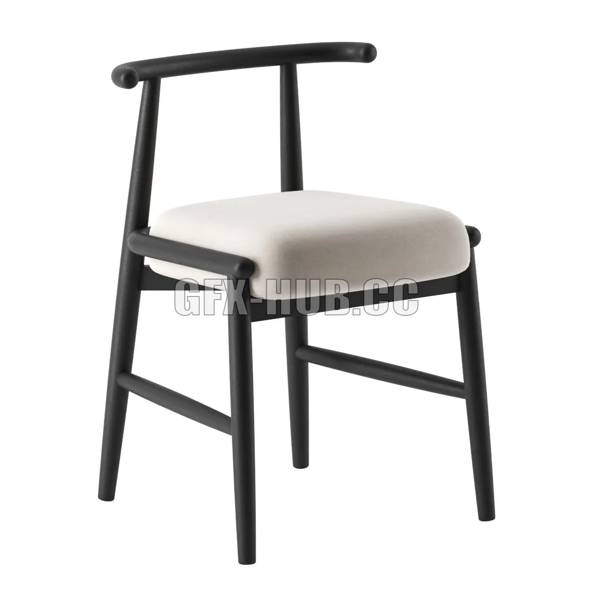 FURNITURE 3D MODELS – Emilia Chair by Meridiani