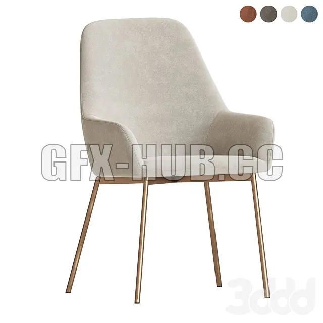 FURNITURE 3D MODELS – Evy II Upholstered Chair