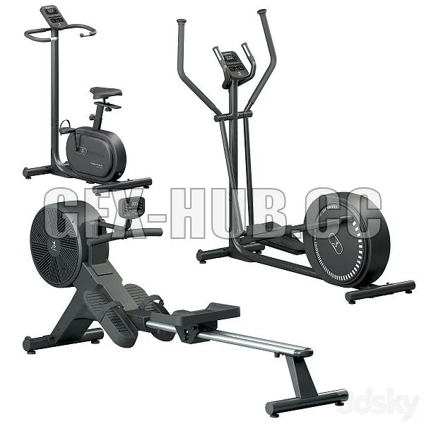 FURNITURE 3D MODELS – Fitness Equipment Clear Fit