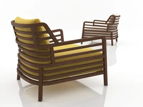 FURNITURE 3D MODELS – Flax armchair