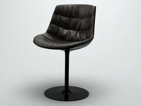 FURNITURE 3D MODELS – Flow chair-central leg