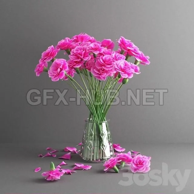 FURNITURE 3D MODELS – Flower 106