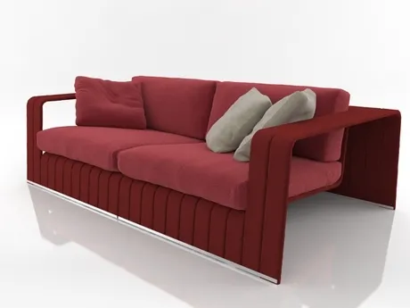 FURNITURE 3D MODELS – frame 2-seat sofa