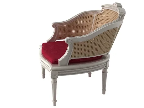 FURNITURE 3D MODELS – French 19th c. Chaise B