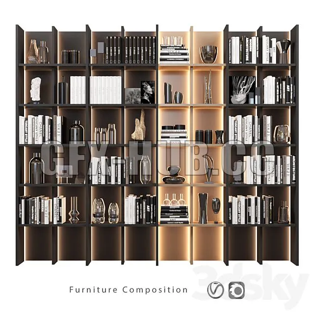 FURNITURE 3D MODELS – Furniture Composition 38